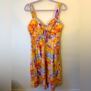 Anthropologie summer dress, size 6, barely worn!